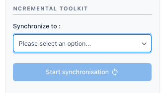 Ncremental toolkit